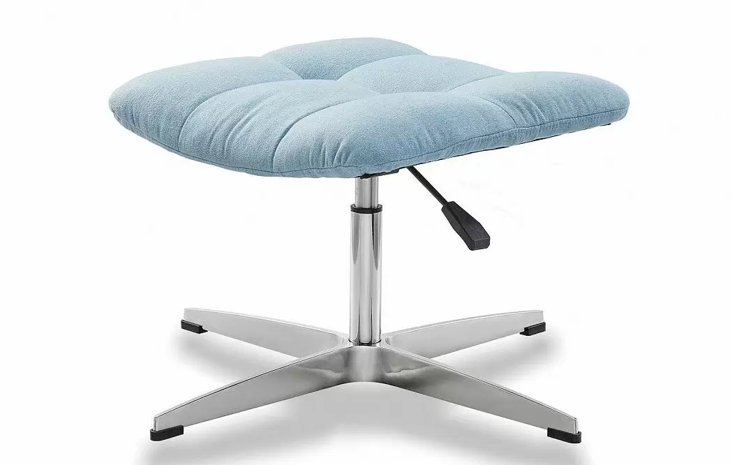 Кресло и оттоманка Taylor, голубой - фото 18