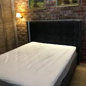 Кровать с подъемным механизмом Vivien 180x200, желтый