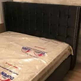 Кровать с подъемным механизмом Vivien 180x200, желтый