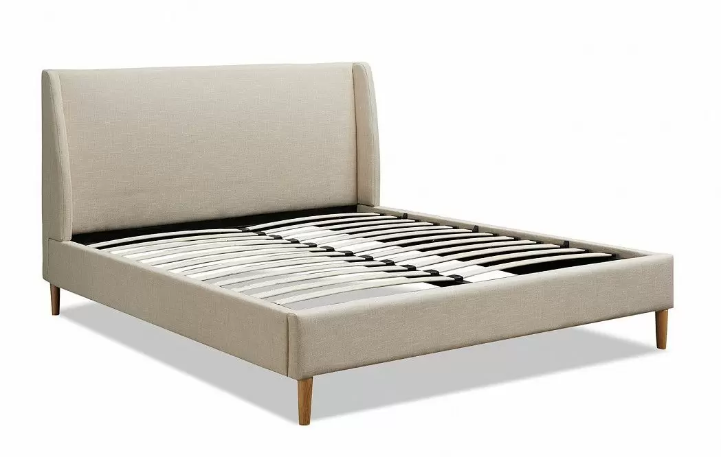 Кровать Carrera 180x200, бежевый - фото 8