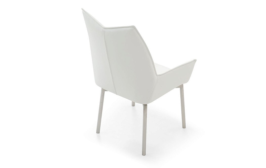 Стул Renzo, белый/сталь - фото 17