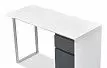 Стол письменный Kepler, белый/серый