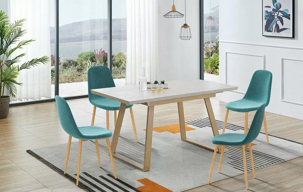 Стол раскладной Norfolk 130-170, светлый дуб/вяз - фото 16