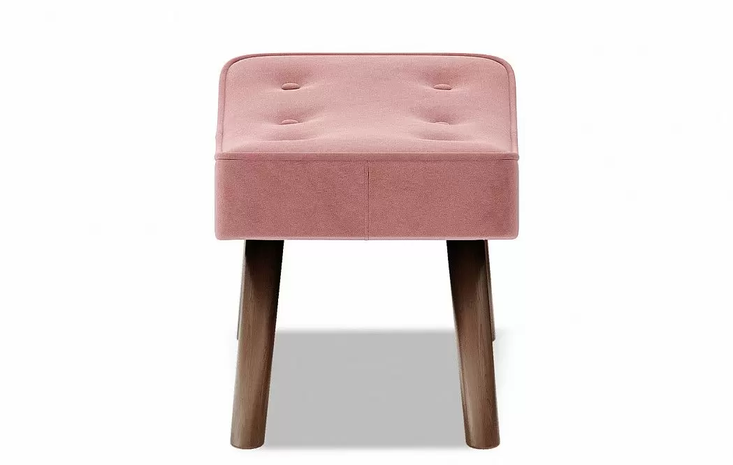 Кресло и оттоманка Hygge, коралловый/орех - фото 18