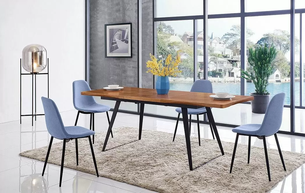 Стул Jackson, голубой/черный - фото 3