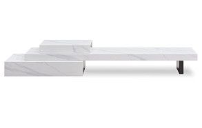 ТВ Тумба Gabrielle, белый камень ТВ Тумба Gabrielle, белый камень