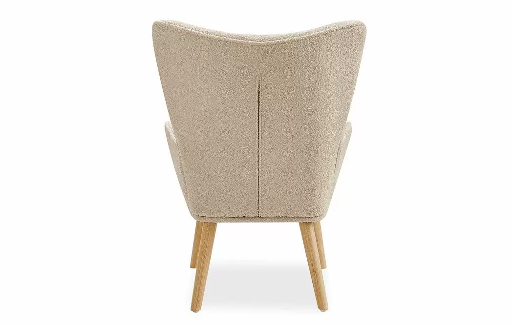 Кресло и оттоманка Hygge, кремовый/натуральный - фото 9