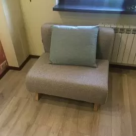 Кресло-кровать Rosy, бежевый/мята