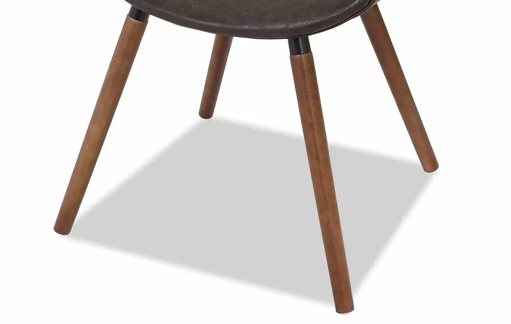 Стол Sabrina + 4 коричневых стула Jody - фото 18