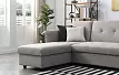 Диван-кровать Rotterdam угловой (левый), цвет серый