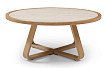 Стол журнальный Malta (90), керамика/ясень