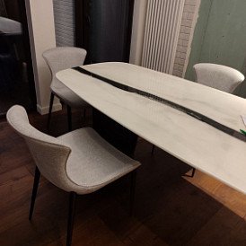 Стул Hank, коричневый/черный