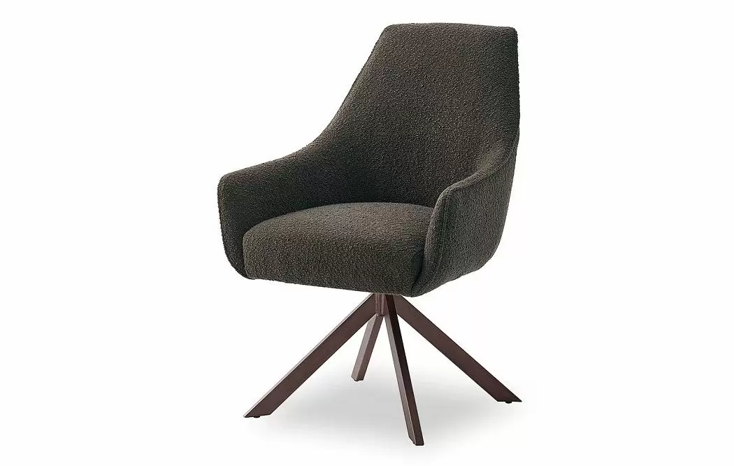 Стул Emma, коричневый/бронза - фото 6