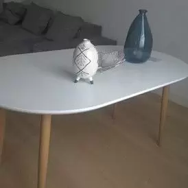 Стол раскладной Morris, белый