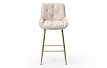 Стул барный Joely Bar (76), бежевый/шампань