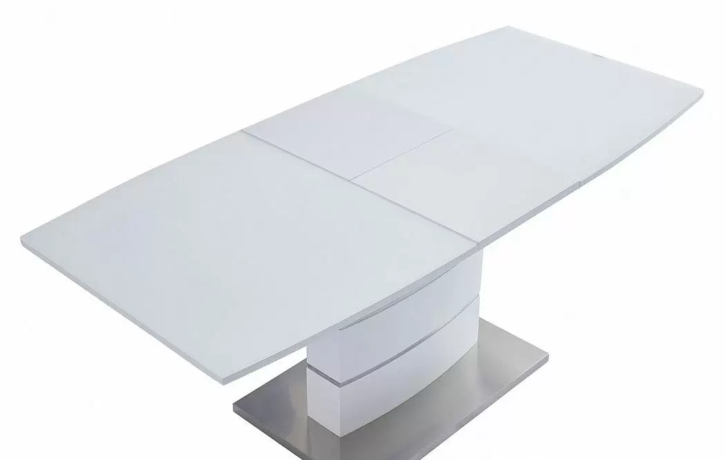 Стол раскладной Verona Glass (120), белый матовый - фото 20