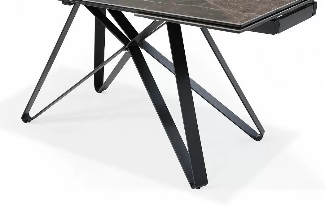 Стол раскладной Butterfly 160-240, темная керамика - фото 7