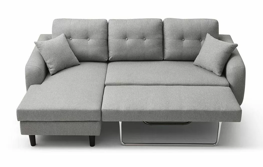 Диван-кровать North угловой (левый), серый - фото 12