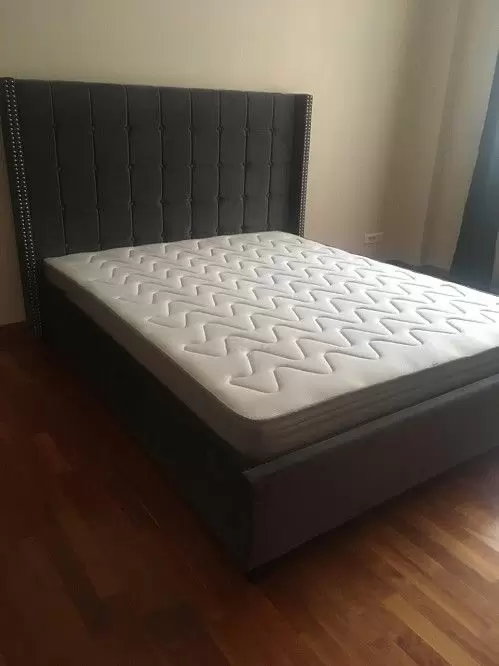 Кровать с подъемным механизмом Vivien 180x200, серый - фото 12