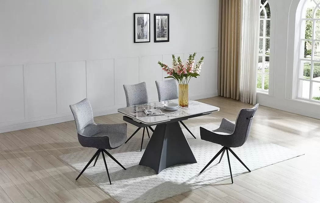 Стол раскладной Granada 120-180, светлая керамика - фото 3