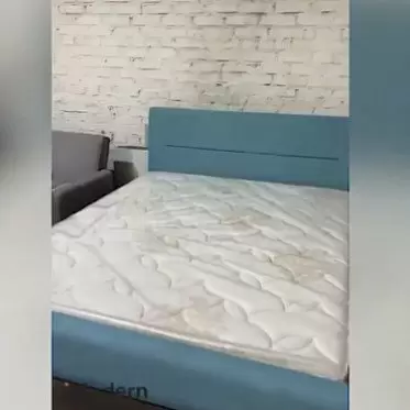 ВИДЕО Кровать Borneo, обзор кровати с мягким изголовьем и изножьем