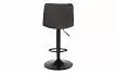 Стул барный Glover, серо-коричневый/черный