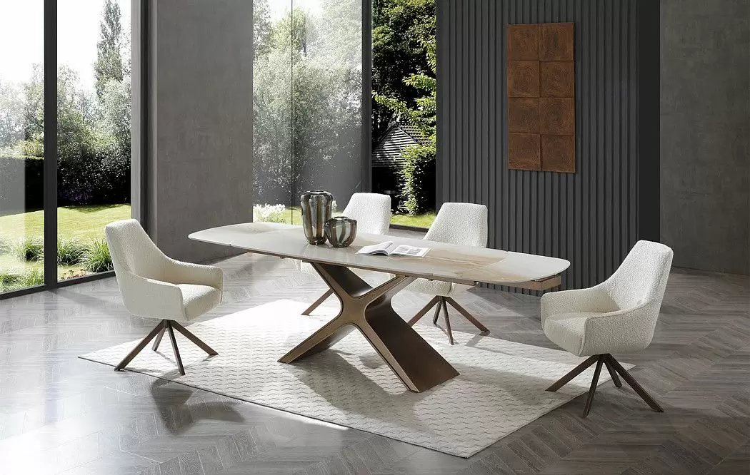 Стол Charlotta + 4 стула Emma