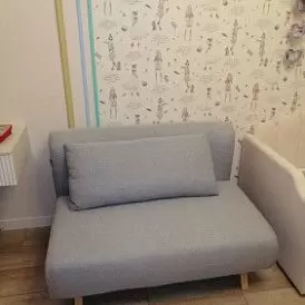 Кресло-кровать Rosy, желтый/без принта