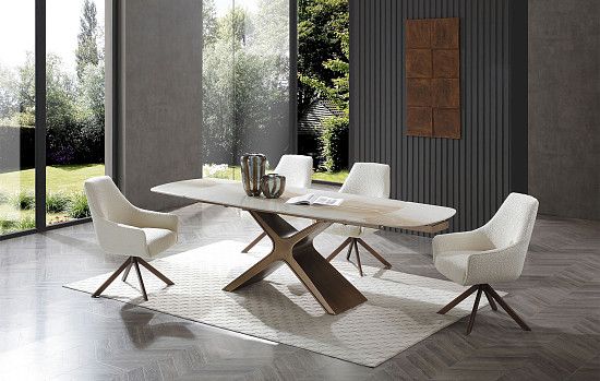 Стол Charlotta + 4 стула Emma