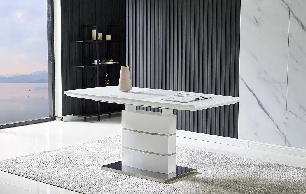 Стол раскладной Verona Glass (120), белый матовый - фото 11