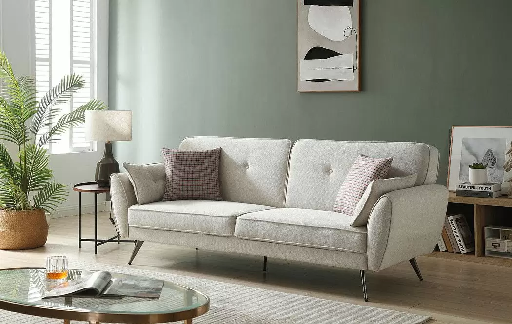 Комплект мягкой мебели Edinburgh, кремовый - фото 2