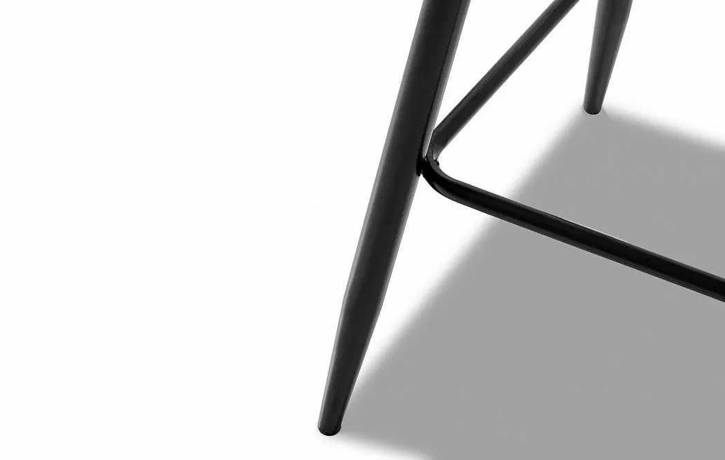 Стул полубарный Jack (60), голубой/черный - фото 8