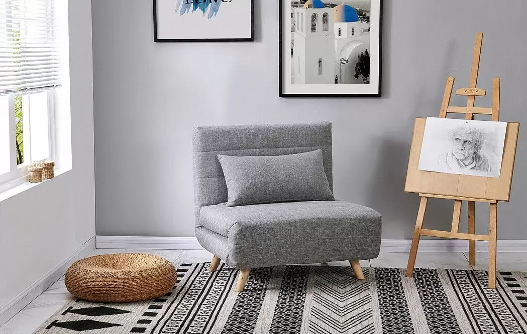 Кресло-кровать Flex, серый - фото 10