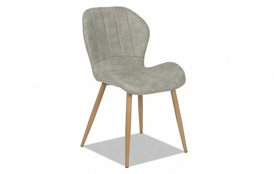 Стул Debby, светло-серый/дерево