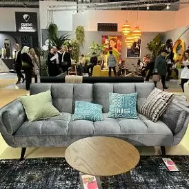 Комплект мягкой мебели Annabel, серый