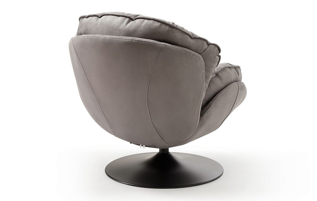 Кресло Bergen, серо-коричневый - фото 7