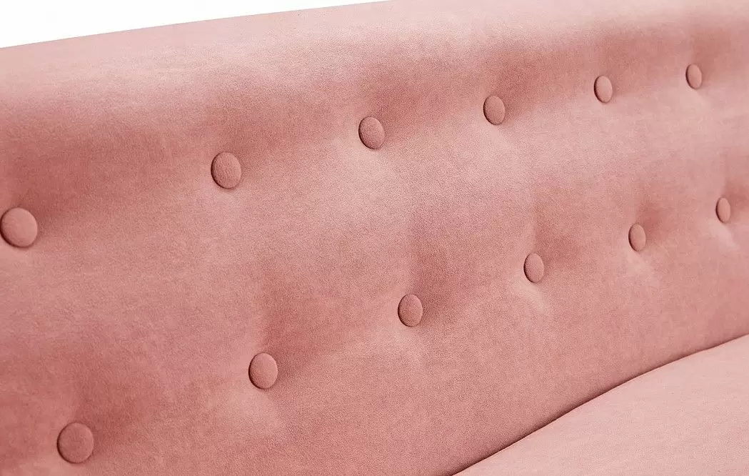 Диван Florence 3-х местный, коралловый/орех - фото 4