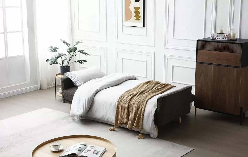 Диван-кровать Isabelle, серо-коричневый - фото 2