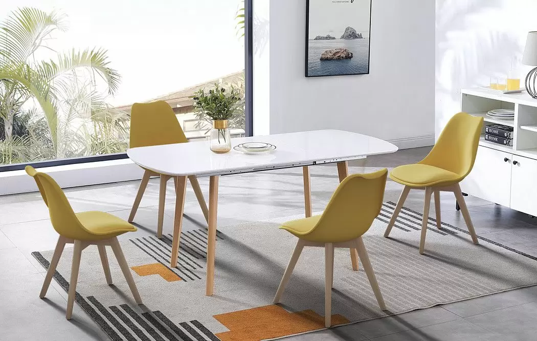 Стул Ulric, желтый - фото 2