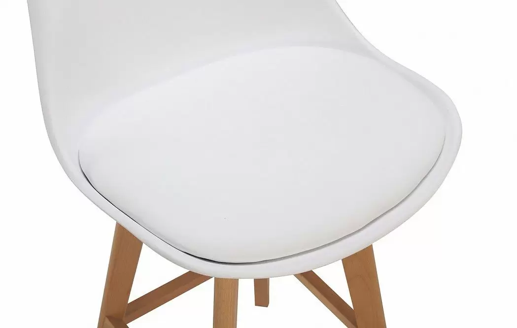 Стул полубарный Ulla (58), белый - фото 6