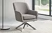 Кресло Molly, серо-бежевый/хром