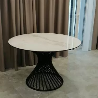 Стол раскладной Tornado 120-180, белая керамика/черный IMG-20210316-WA0052.jpg