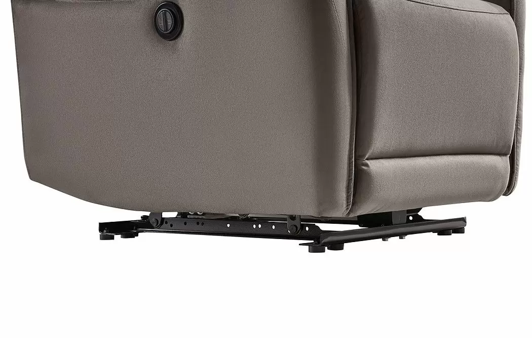 Кресло-реклайнер Bailey, серо-коричневый - фото 6