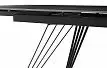 Стол раскладной Parma 180-280, черная керамика