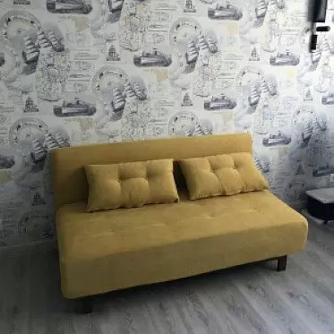Диван-кровать Doris, желтый