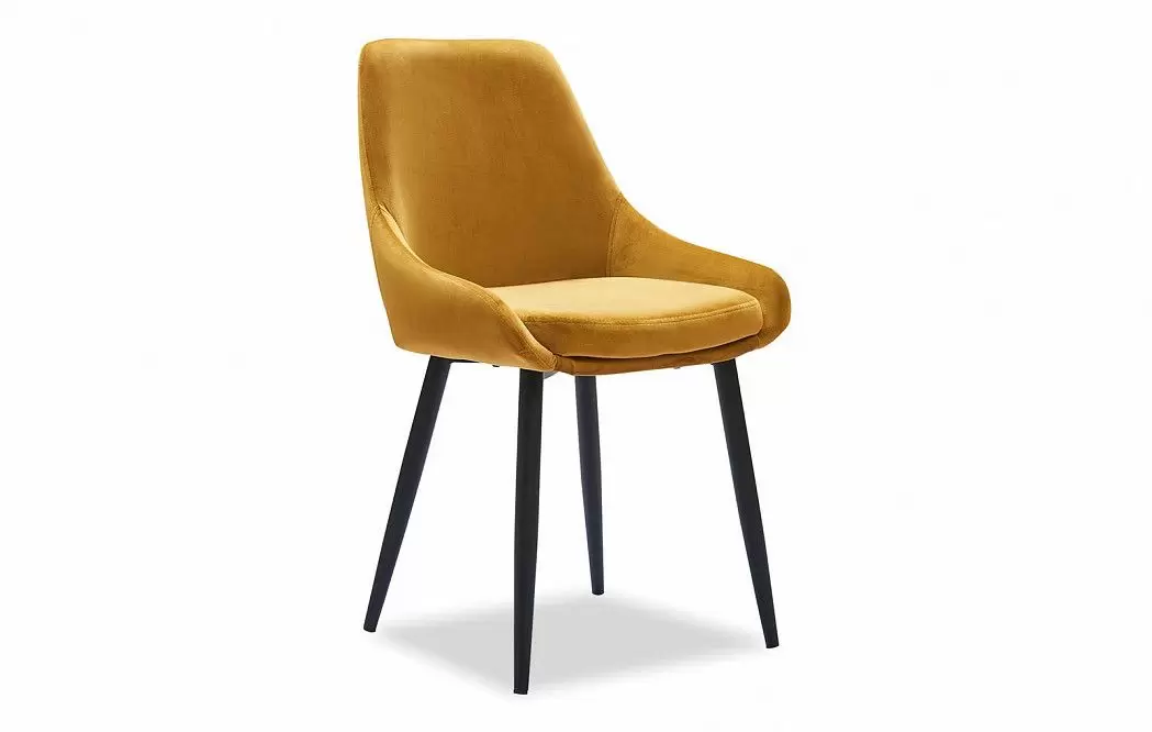 Стул Pepper, желтый/черный