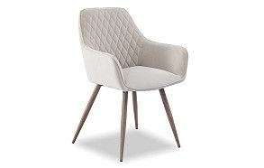 Стул Anita, светло-бежевый/дуб