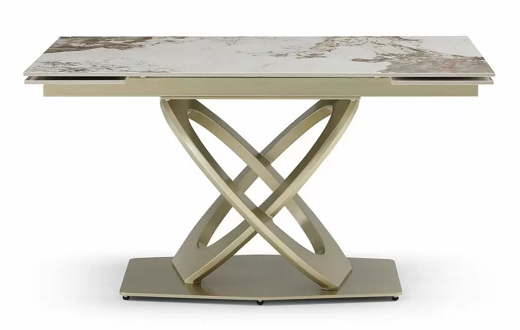 Стол Luisa + 4 коричневых стула Joely - фото 3