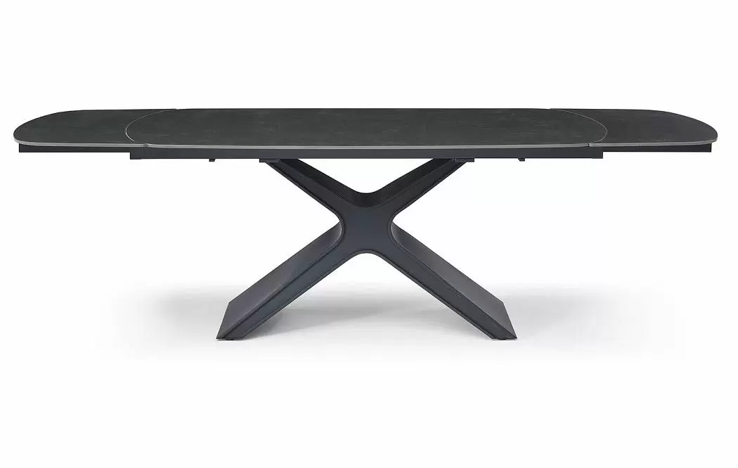 Стол раскладной Charlotta 160-240, черная керамика - фото 13