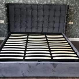 Кровать с подъемным механизмом Vivien 180x200, желтый